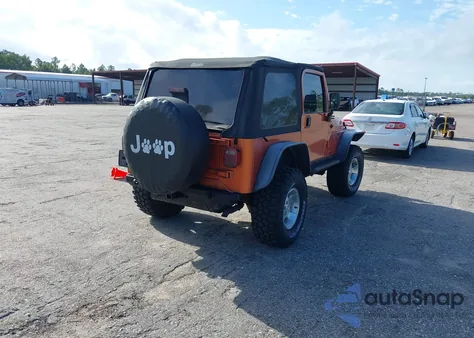 2001 Jeep Wrangler Sport from USA, damaged, VIN 1J4FA49S91P316180